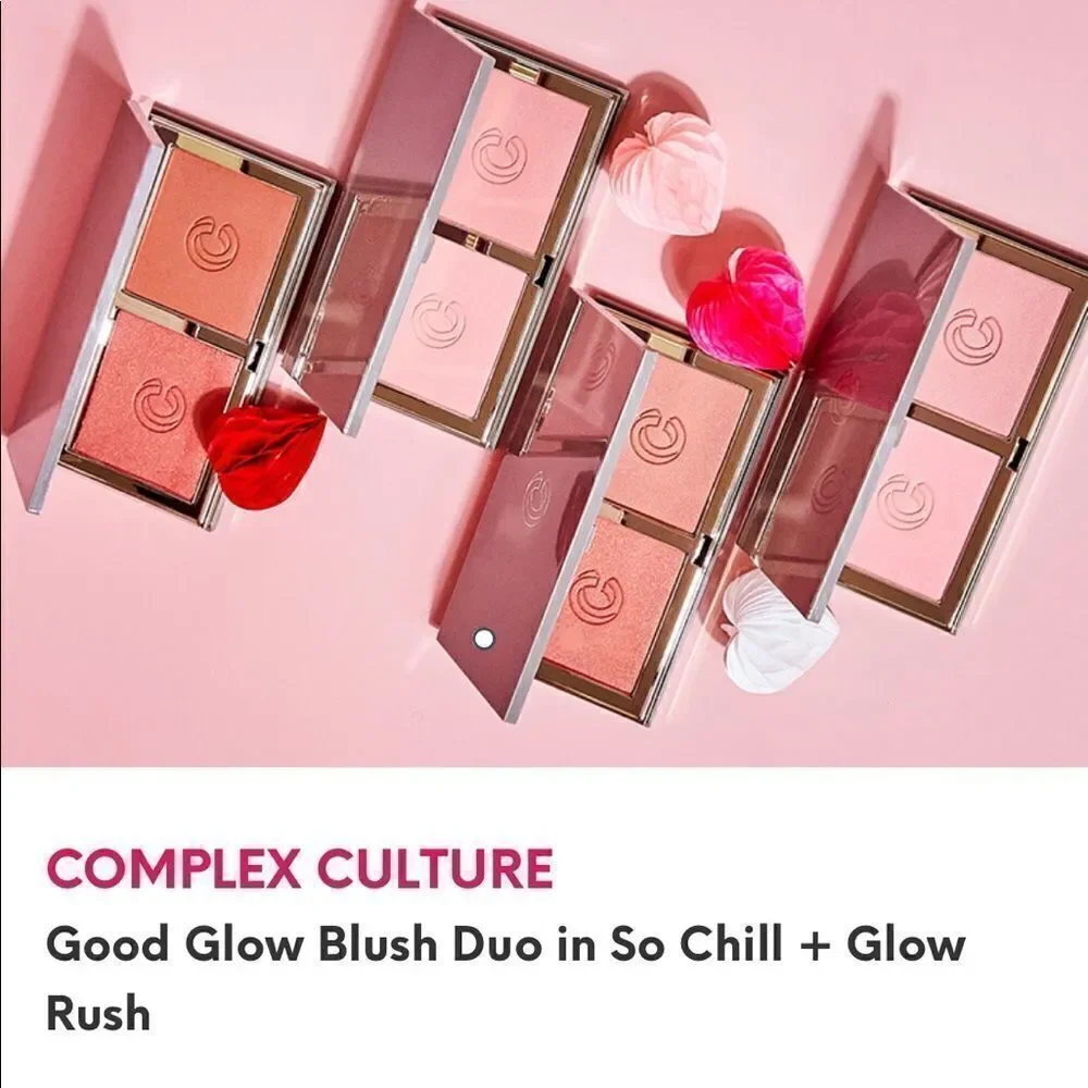 COMPLEX CULTURE Good Glow Blush Duo in So Chill + Glow Rush